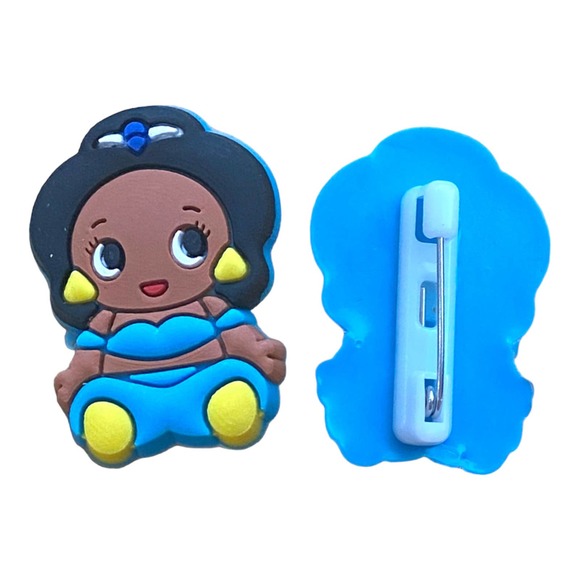 Aladdin Disney Princess Jasmine Doll Figurine Canvas Poster Book Jewelry Toy Set - Picture 10 of 10